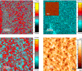 Typical 2 × 2 μm2 AFM images obtained in non-contact mode of the ZrO2 films deposited on...